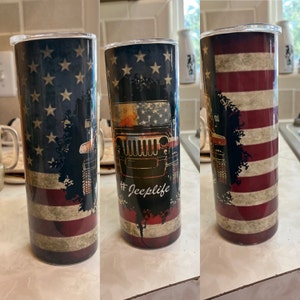 JPP All Over Print 20oz and 30oz Skinny Tumbler Style 3 photo review